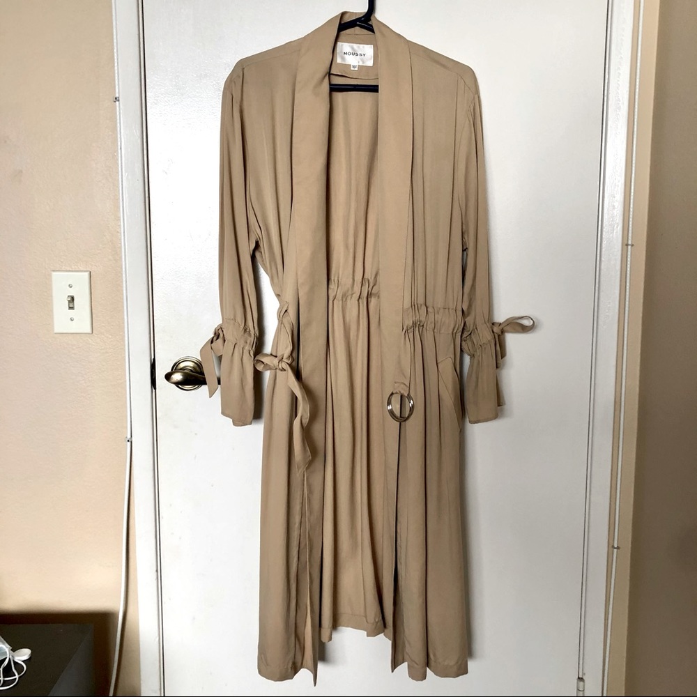 Japanese Designer Moussy Trench Coat